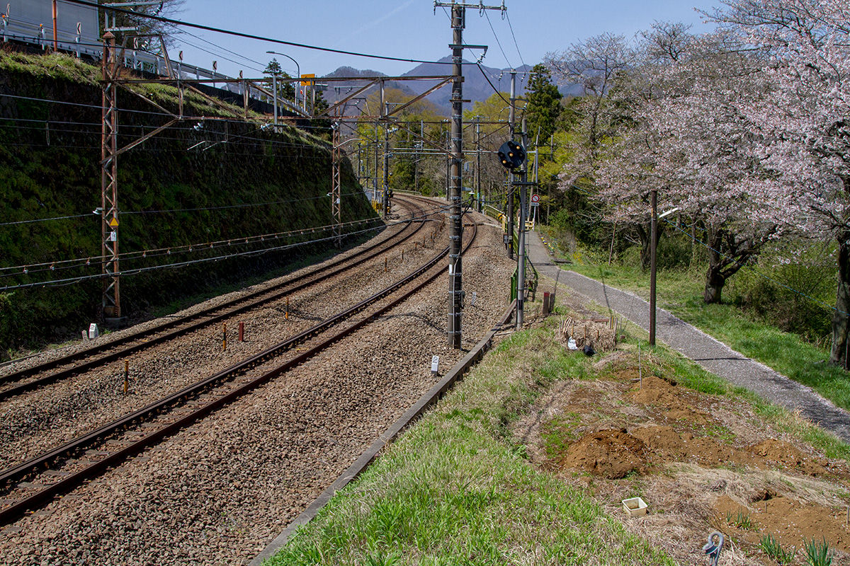 水圧鉄管付近から