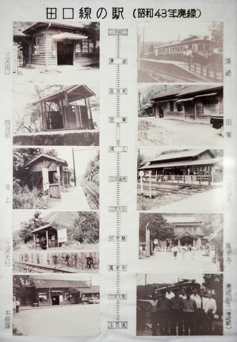 田口線の駅
