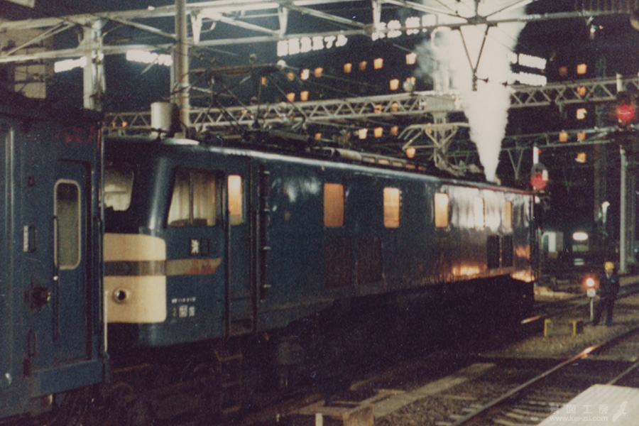 スチームを上げるEF58