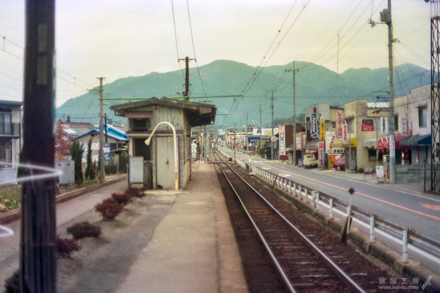 梅林駅から下り方向