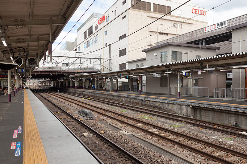 2018年現在の甲府駅