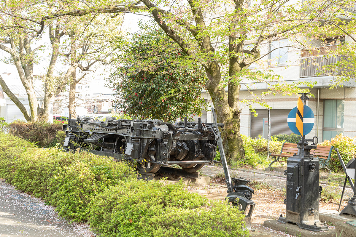 新通町公園のDT12台車